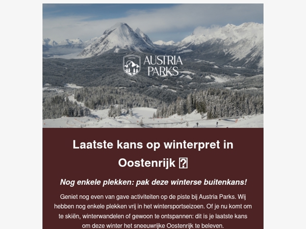 De állerlaatste plekken voor de wintersport 🎿