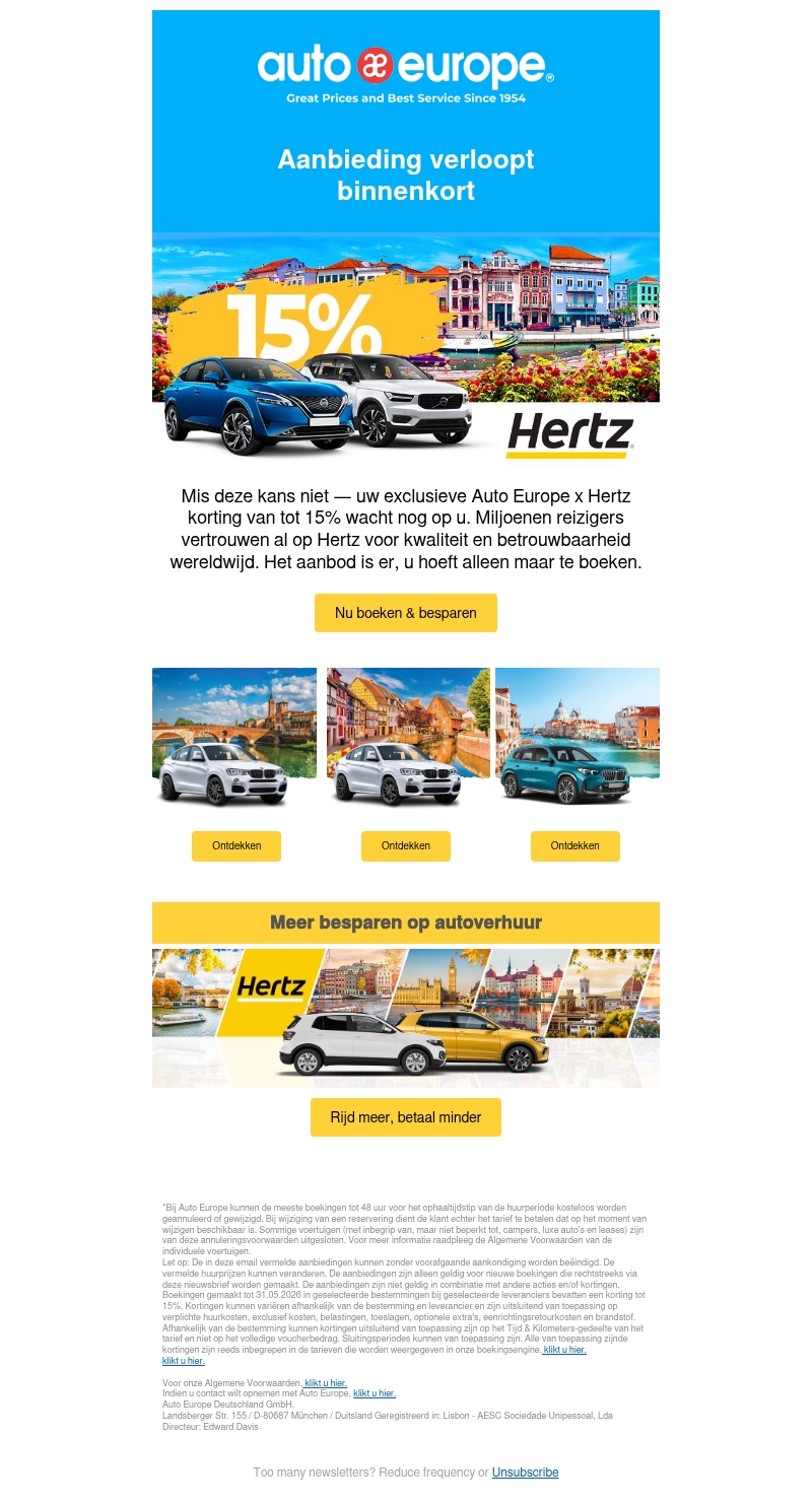 Rijd meer, geef minder uit — tot 15% korting met Hertz Rijd meer, geef minder uit — tot 15% korting met Hertz
