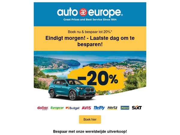 Onze Wereldwijde Uitverkoop is terug - Grote besparingen wereldwijd!