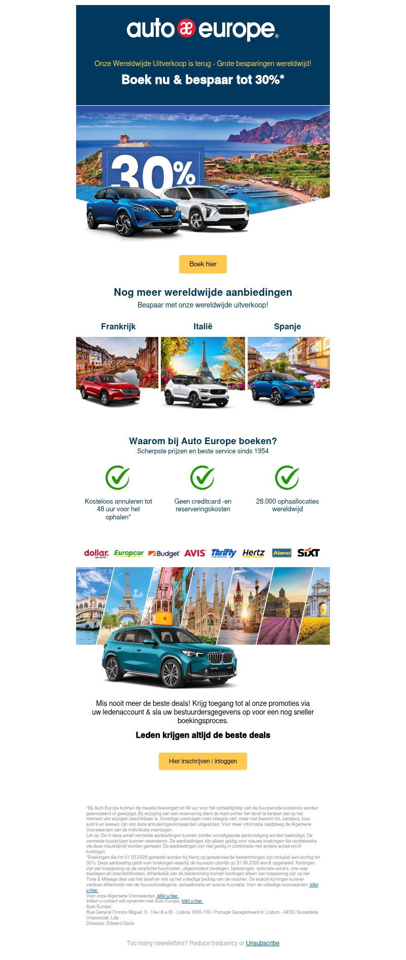 Onze Wereldwijde Uitverkoop is terug - Grote besparingen wereldwijd! Onze Wereldwijde Uitverkoop is terug - Grote besparingen wereldwijd!