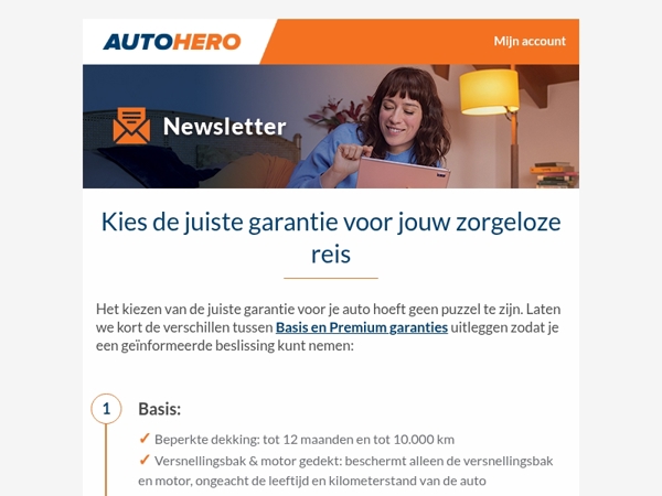 Garanties eenvoudig uitgelegd met Autohero: basis vs. Premium