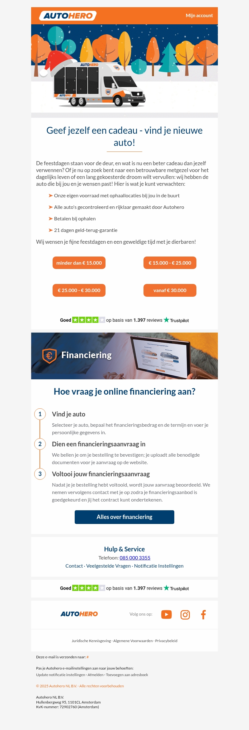 🎄 Maak de feestdagen onvergetelijk - vind jouw auto! 🎄 Maak de feestdagen onvergetelijk - vind jouw auto!