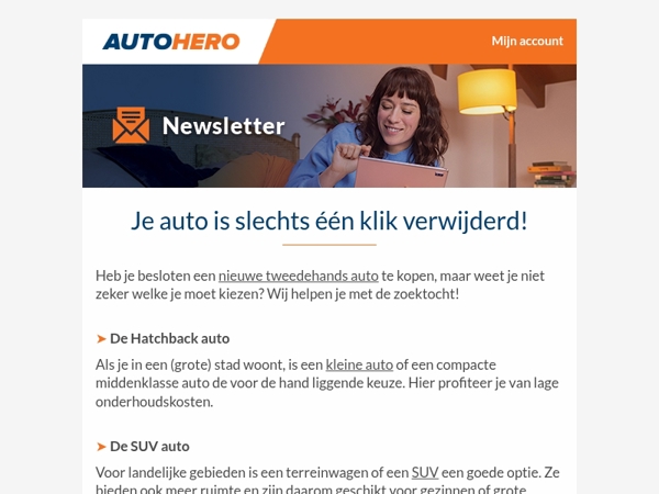 🚗 Vind je nieuwe tweedehands auto bij Autohero