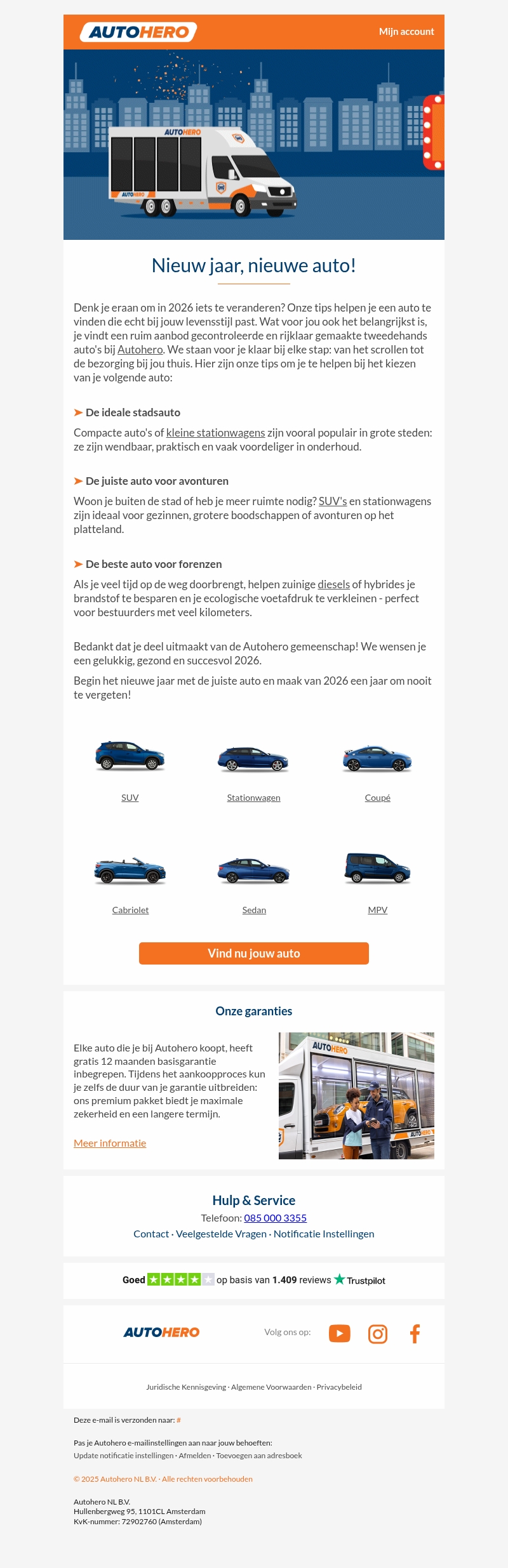 🎉 Begin 2026 - vind de auto die bij jouw leven past! 🎉 Begin 2026 - vind de auto die bij jouw leven past!
