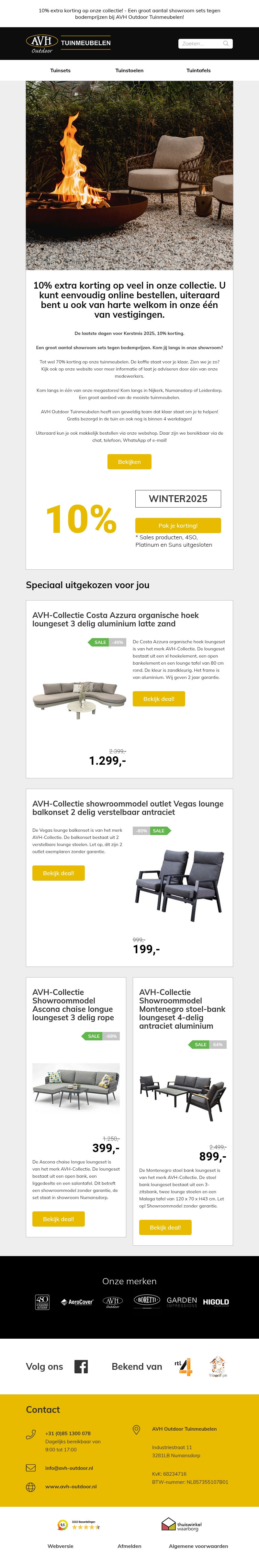 De laatste dagen voor Kerstmis en 2025, 10% extra korting! De laatste dagen voor Kerstmis en 2025, 10% extra korting!