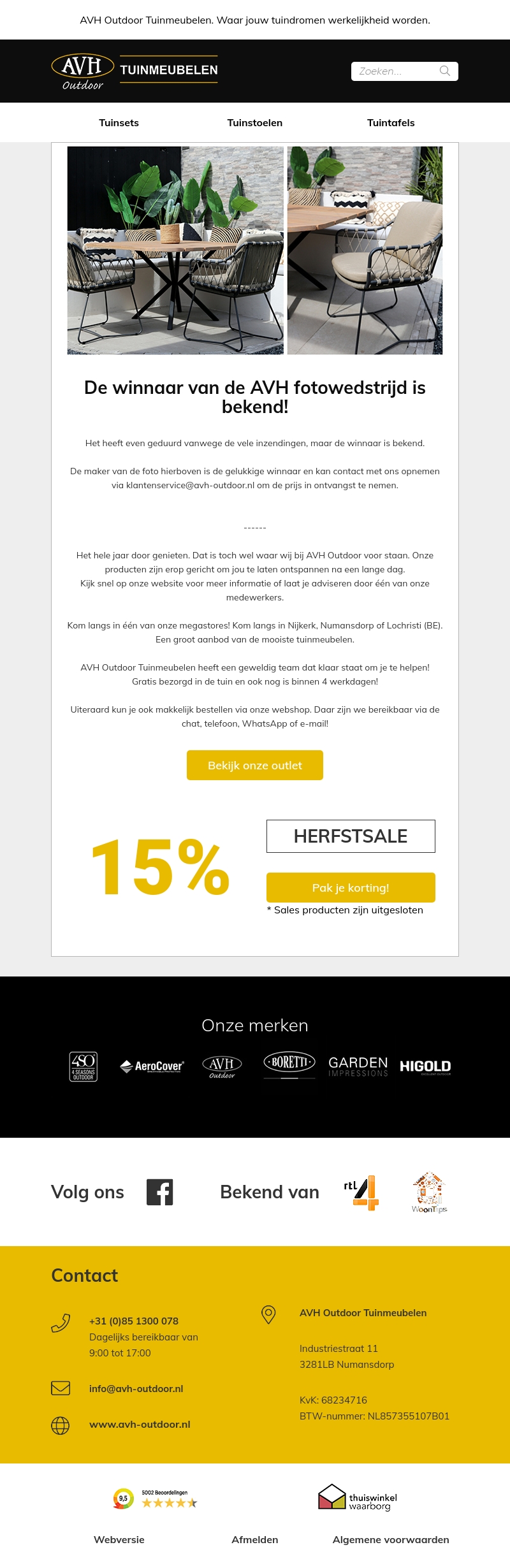 De winnaar van de AVH Fotowedstrijd is bekend! De winnaar van de AVH Fotowedstrijd is bekend!