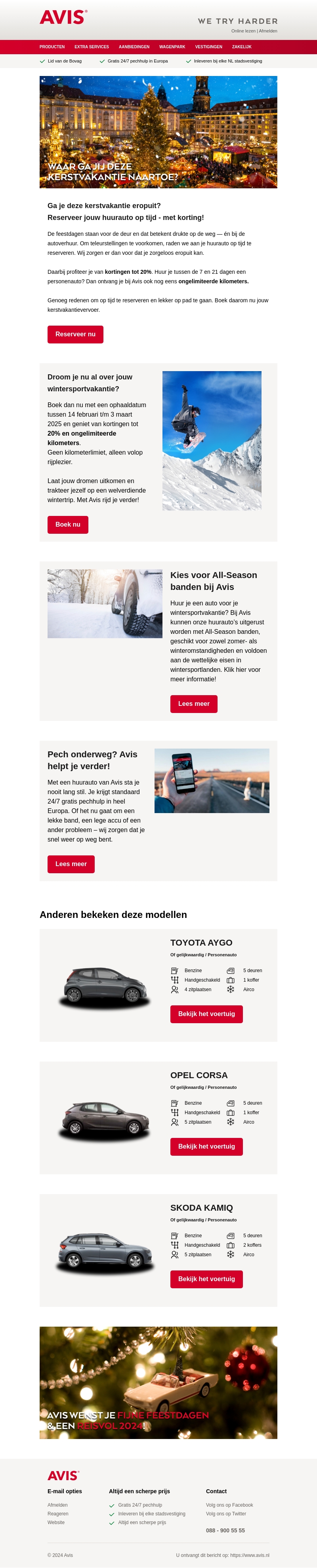 Ga je met de feestdagen er tussenuit? Ga je met de feestdagen er tussenuit?