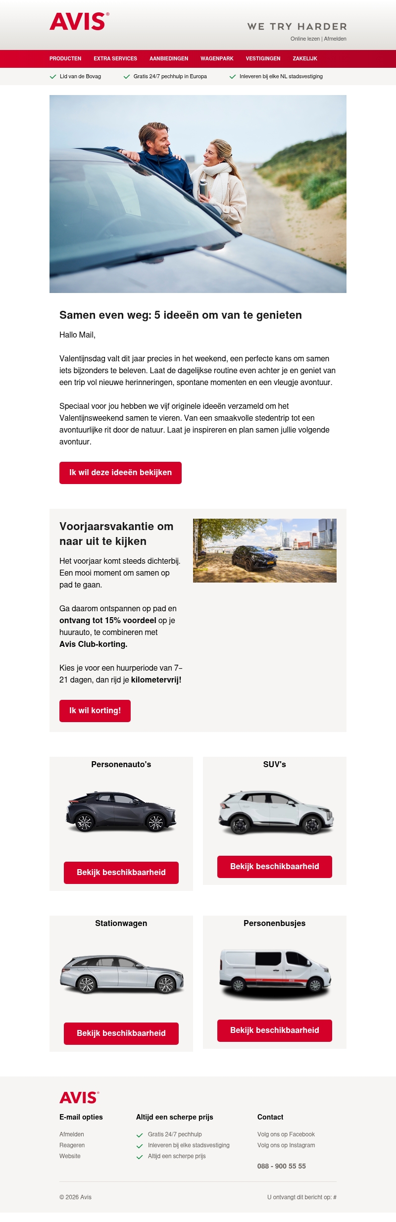 Binnenkort met z’n tweeën op pad? 🚗💕 Binnenkort met z’n tweeën op pad? 🚗💕