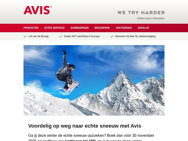 We hebben iets speciaals voor jouw winterritten 🚗❄️