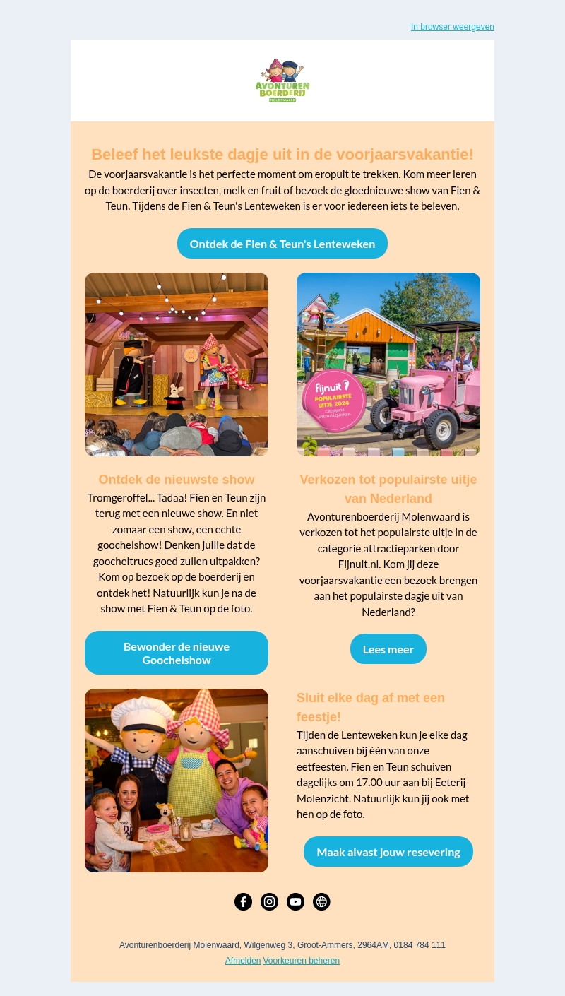 Mail, ontdek de nieuwe Goochelshow van Fien & Teun! Mail, ontdek de nieuwe Goochelshow van Fien & Teun!