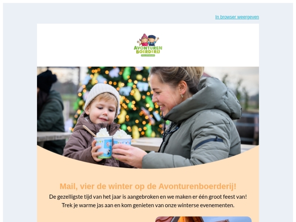 🎄 Bezoek gratis de kerstmarkt op Avonturenboerderij Molenwaard!