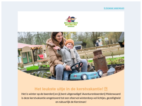 Beleef een heerlijke winterdag bij Fien & Teun! ❄️