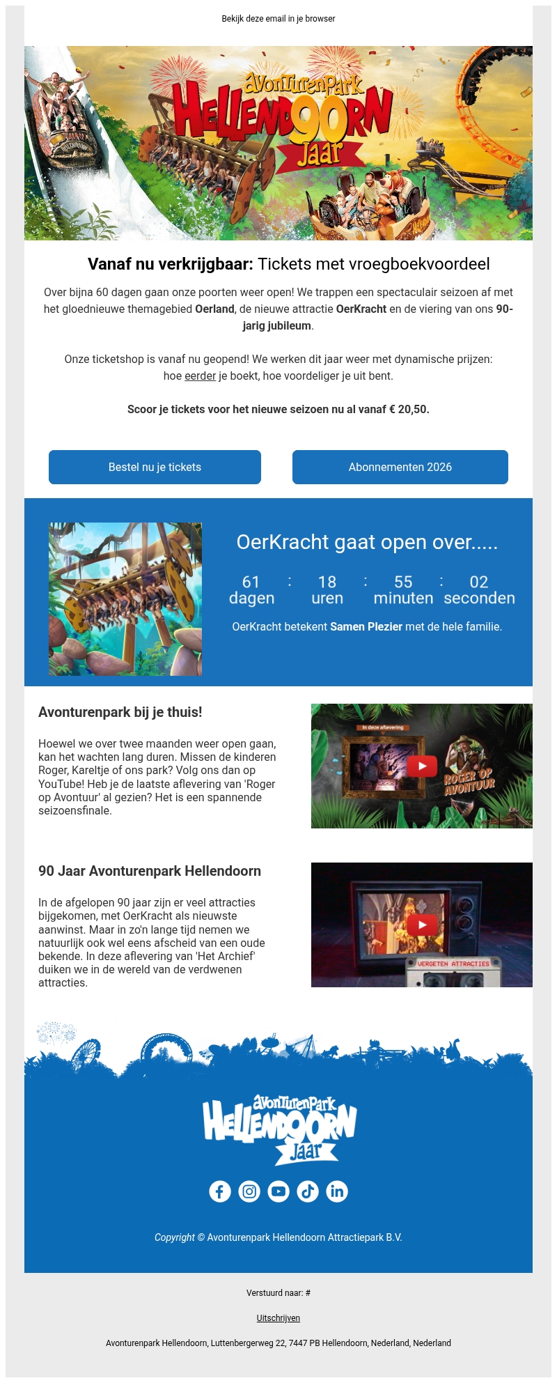 🚨 3, 2, 1 Lets Go! Tickets voor het nieuwe seizoen zijn nu verkrijgbaar... 🚨 3, 2, 1 Lets Go! Tickets voor het nieuwe seizoen zijn nu verkrijgbaar...