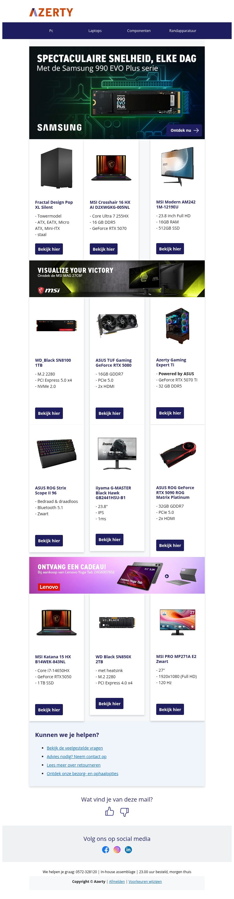 Tijd voor een upgrade? Tijd voor een upgrade?