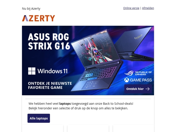Heel veel nieuwe 'Back to School'-deals