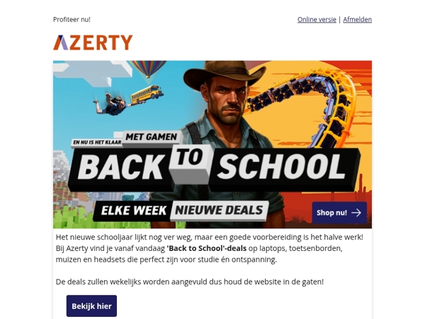Early Bird Back To School-Deals