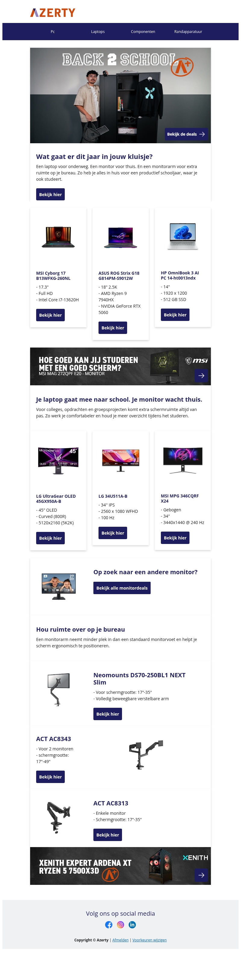 Laatste mail