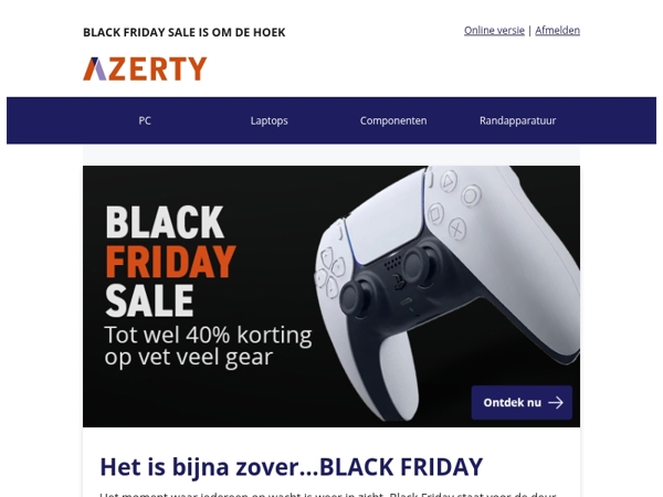 Het is bijna zover…​