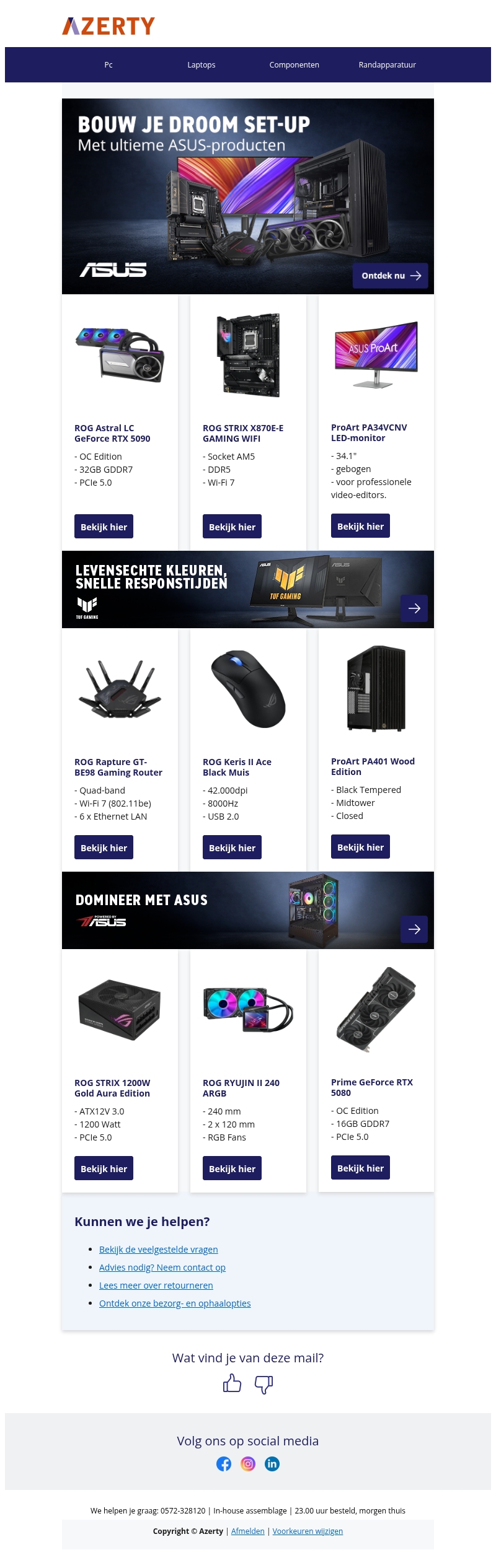 HET IS ASUS WEEK!! HET IS ASUS WEEK!!
