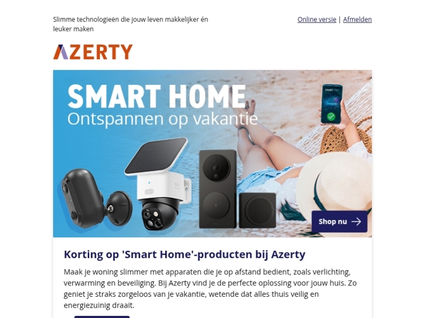 Smart Home-week bij Azerty!