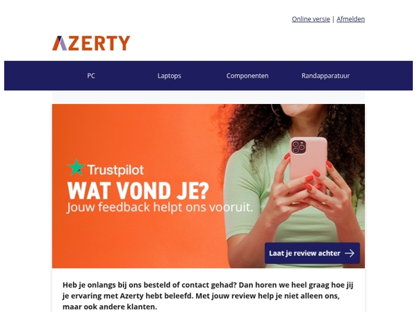 Jouw ervaring helpt ons vooruit in 2026