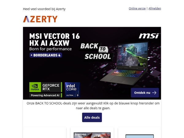 Nieuwe week, nieuwe deals!