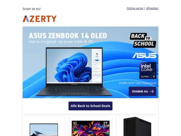 Aanraders uit onze Back to School-deals