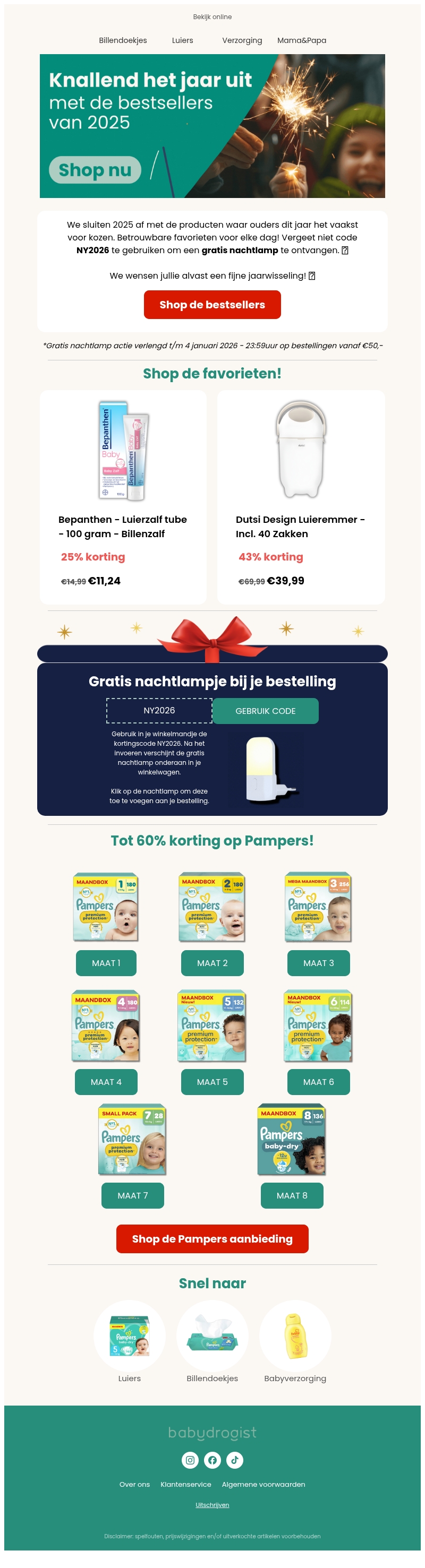 De bestsellers van 2025 ⭐ Pampers, Weleda & meer De bestsellers van 2025 ⭐ Pampers, Weleda & meer