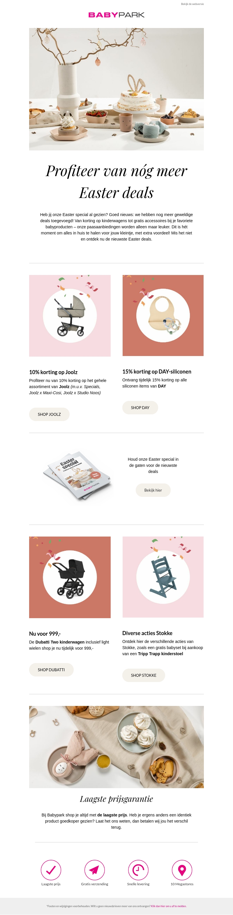 Nóg meer Easter deals toegevoegd 🐰🌸 Nóg meer Easter deals toegevoegd 🐰🌸