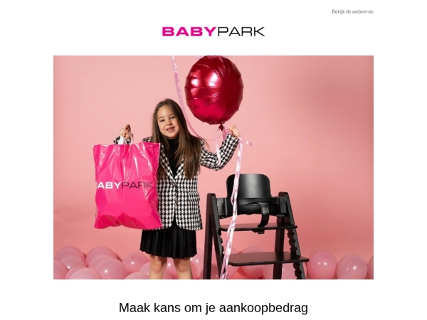 Maak kans om je aankoopbedrag terug te winnen! 🖤