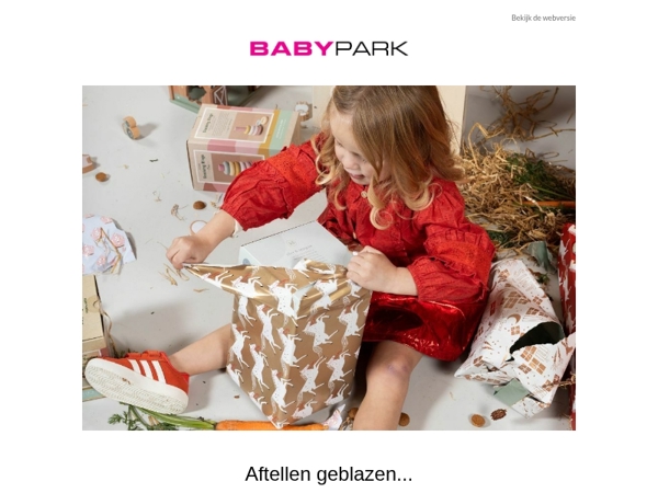 Nog maar 9 nachtjes slapen...🎁