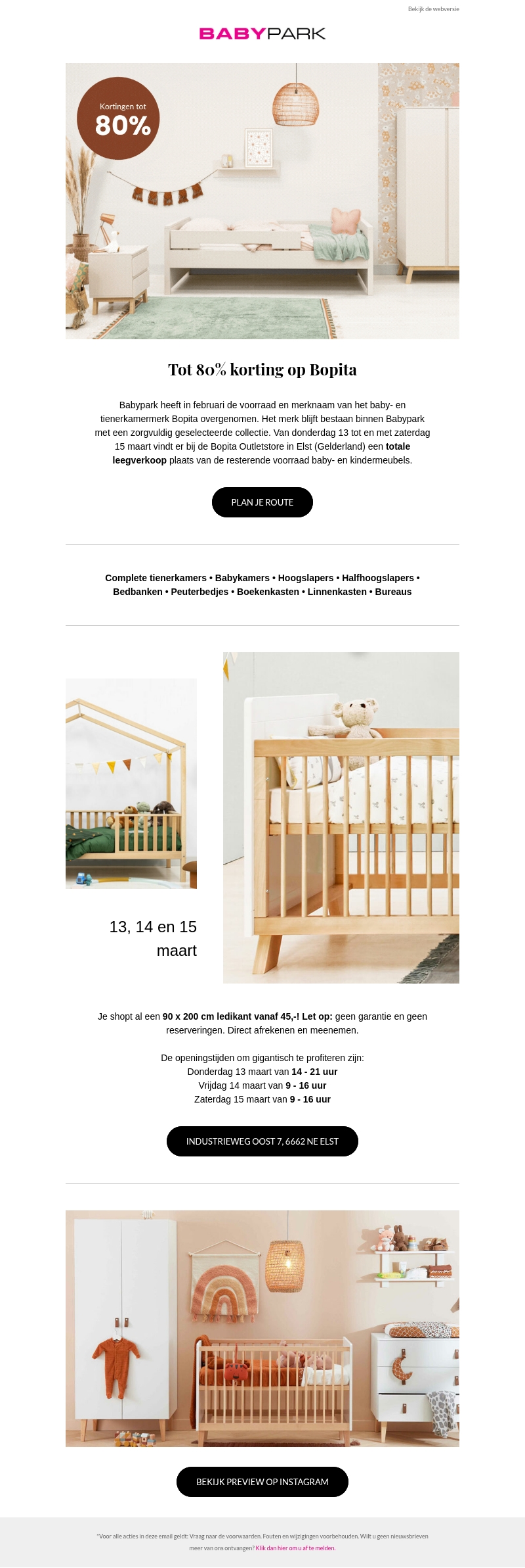 🛍 Tot 80% korting op Bopita 🛍 Tot 80% korting op Bopita