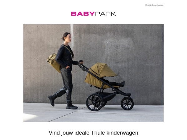 Voor elk avontuur een Thule kinderwagen