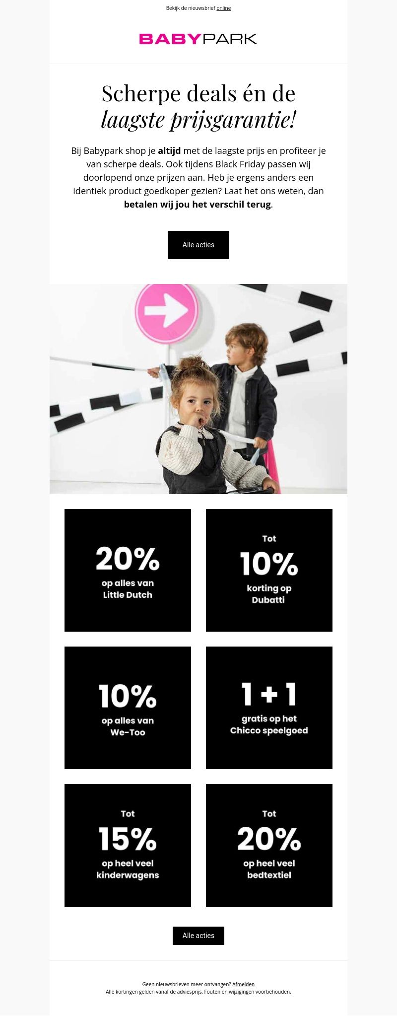 Scherpe deals én de laagste prijsgarantie! 🚨 Scherpe deals én de laagste prijsgarantie! 🚨