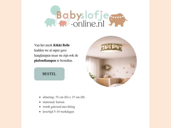 , NIEUW van Kikki Belle: plafondlampen