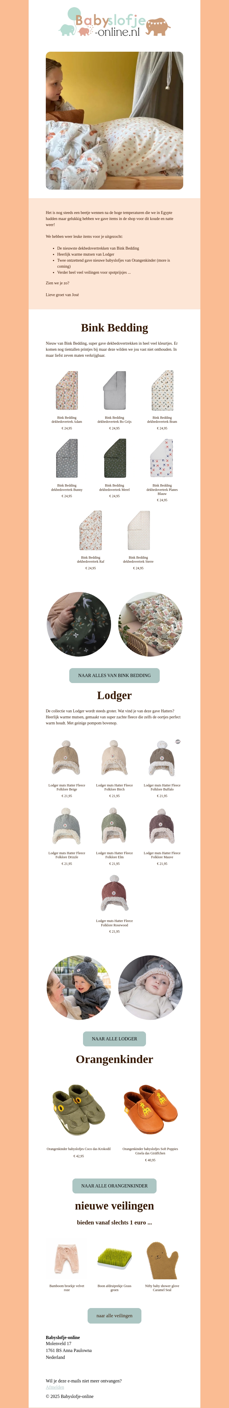 What's new ... op Babyslofje-online.nl What's new ... op Babyslofje-online.nl