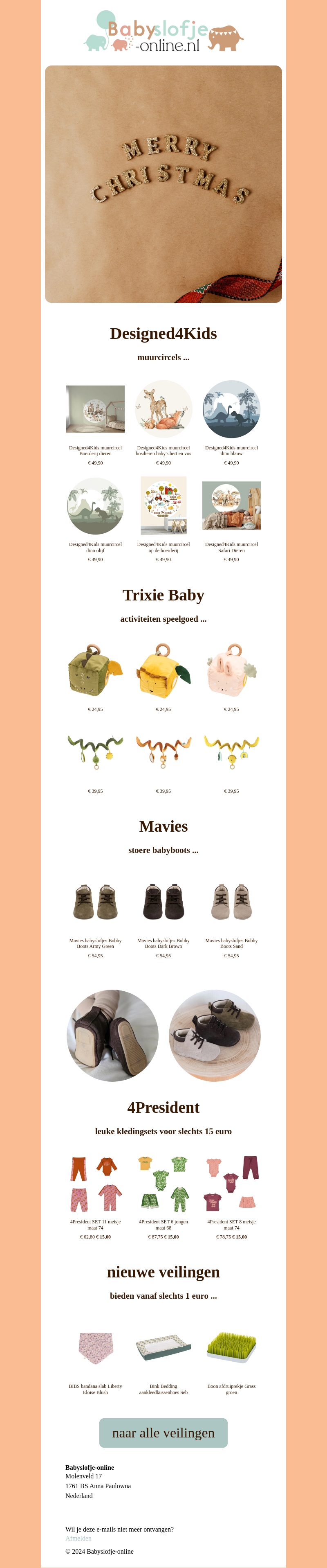 De leukste nieuwste items van Babyslofje-online.nl De leukste nieuwste items van Babyslofje-online.nl