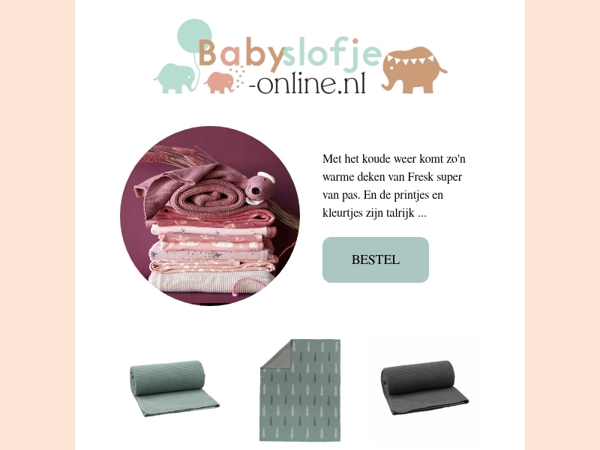 Hi, nieuwe items in de webshop