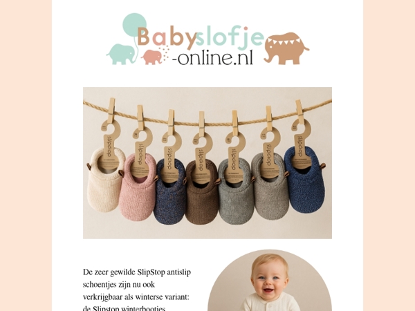 , SLIPSTOP winterbooties en SILLY BILLYZ slabben