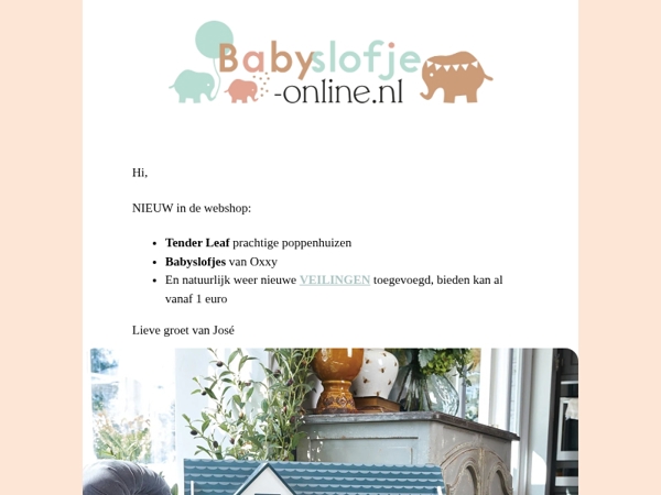 NIEUW Tender Leaf houten poppenhuizen