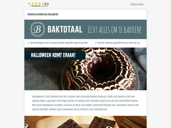 De griezeligste Halloween recepten!