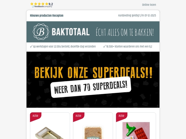 Super Deals: Kortingen tot wel 40%