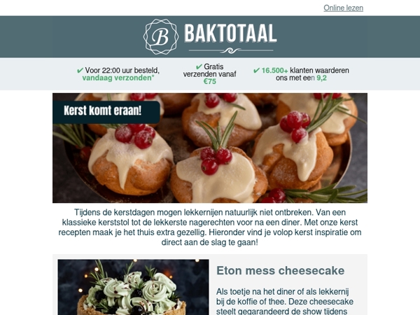 Ontdek de lekkerste kerst recepten!