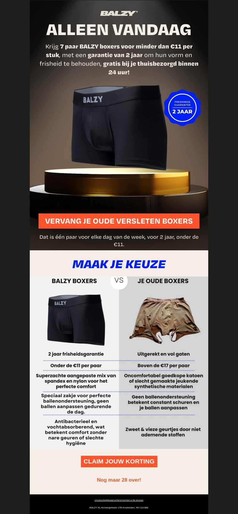 Als een bed voor je ballen Als een bed voor je ballen