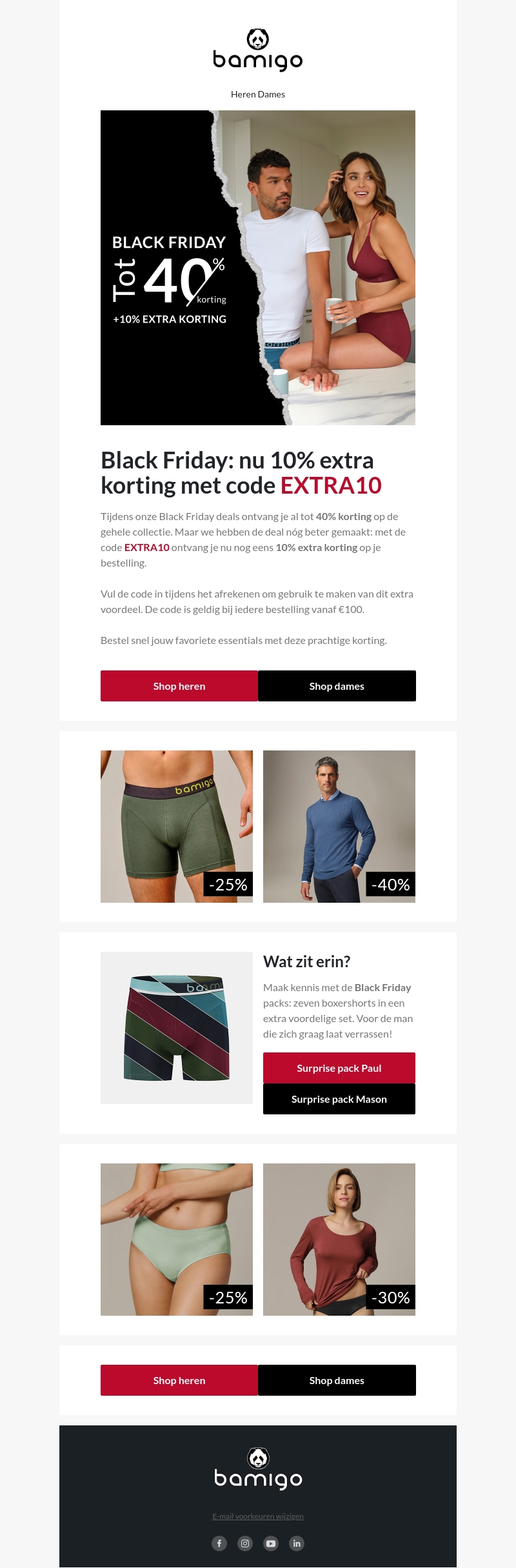 ⚫️ Black Friday: nu 10% EXTRA korting ⚫️ Black Friday: nu 10% EXTRA korting