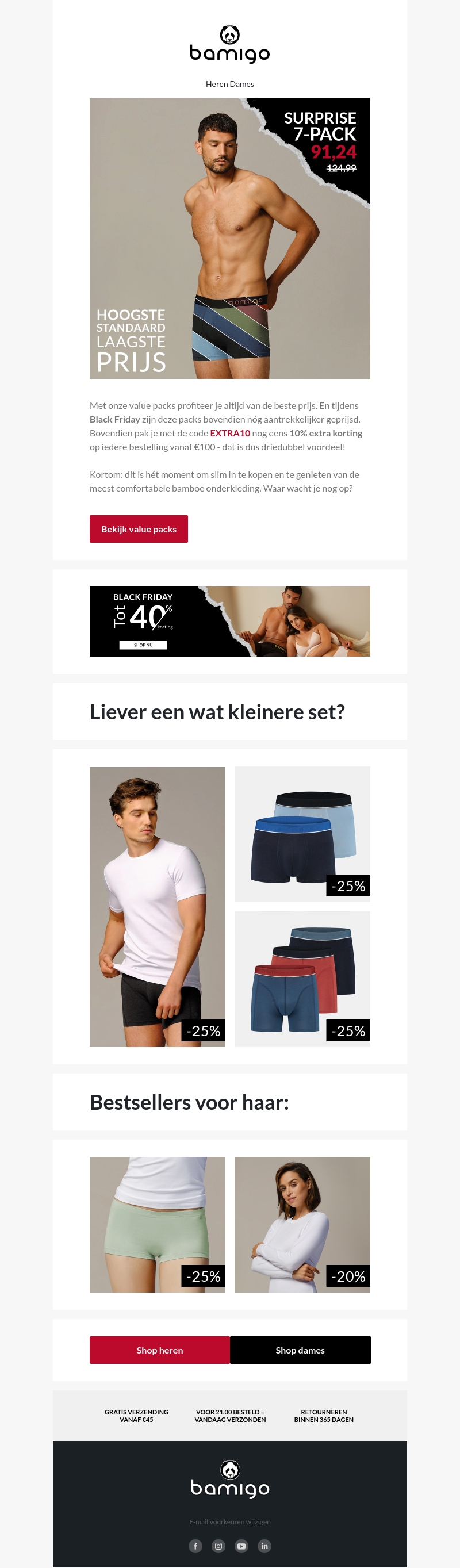 ⚫️ Extra voordeel op alle value packs ⚫️ Extra voordeel op alle value packs