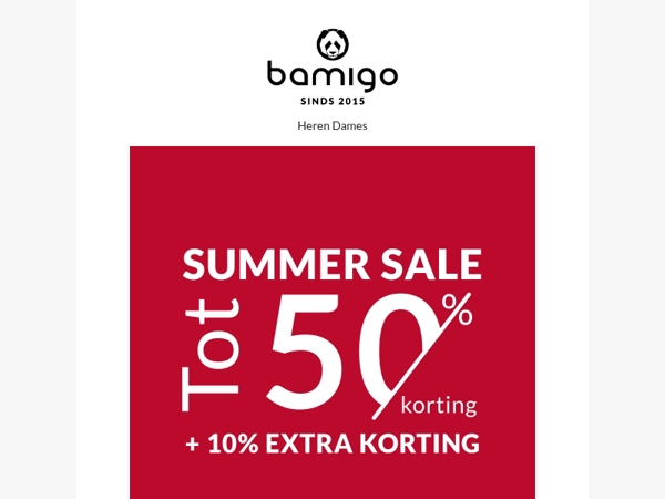 Korting + korting = extra voordeel
