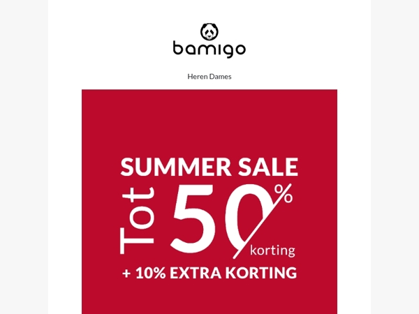 Amigo, nu 10% extra korting ❗️