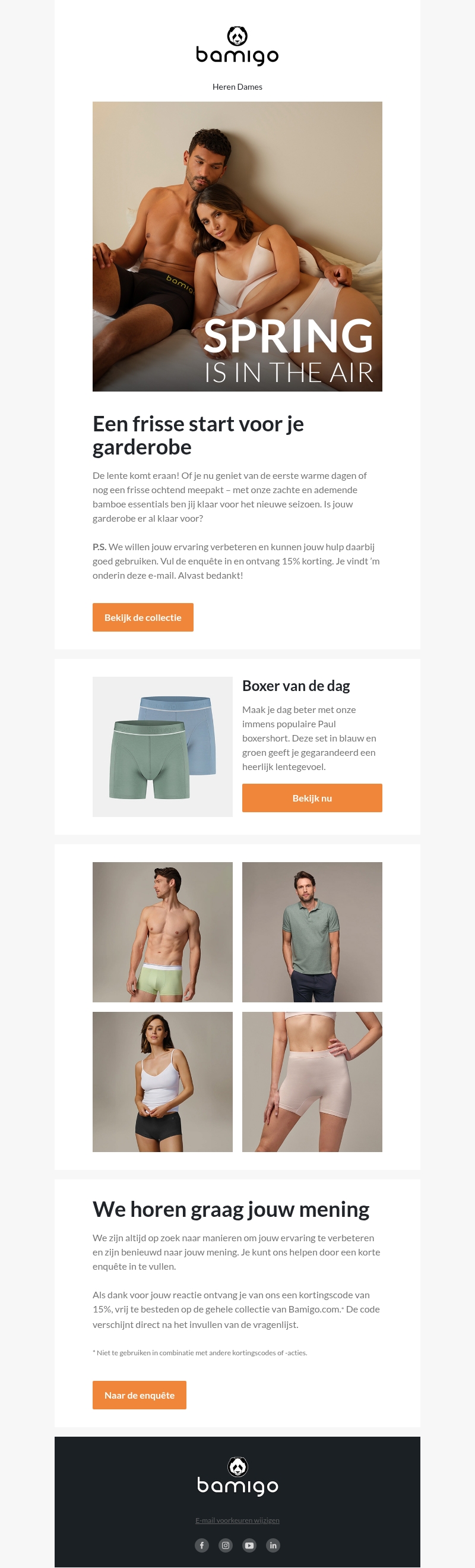 Ben jij klaar voor de lente? Ben jij klaar voor de lente?