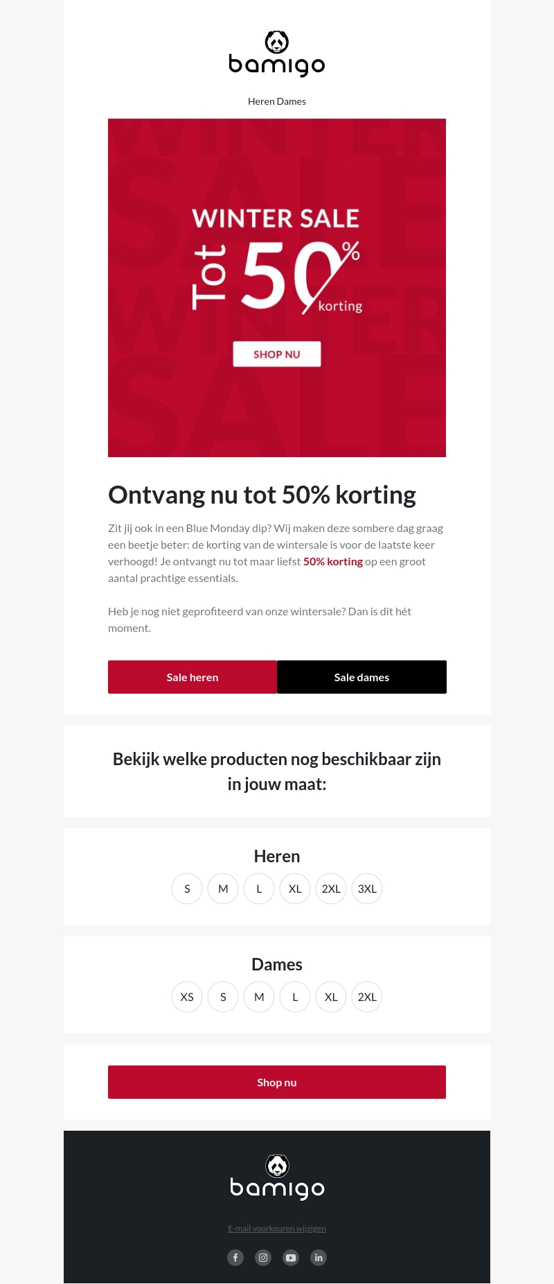 ❗️ Extreem hoge kortingen: tot 50% ❗️ Extreem hoge kortingen: tot 50%